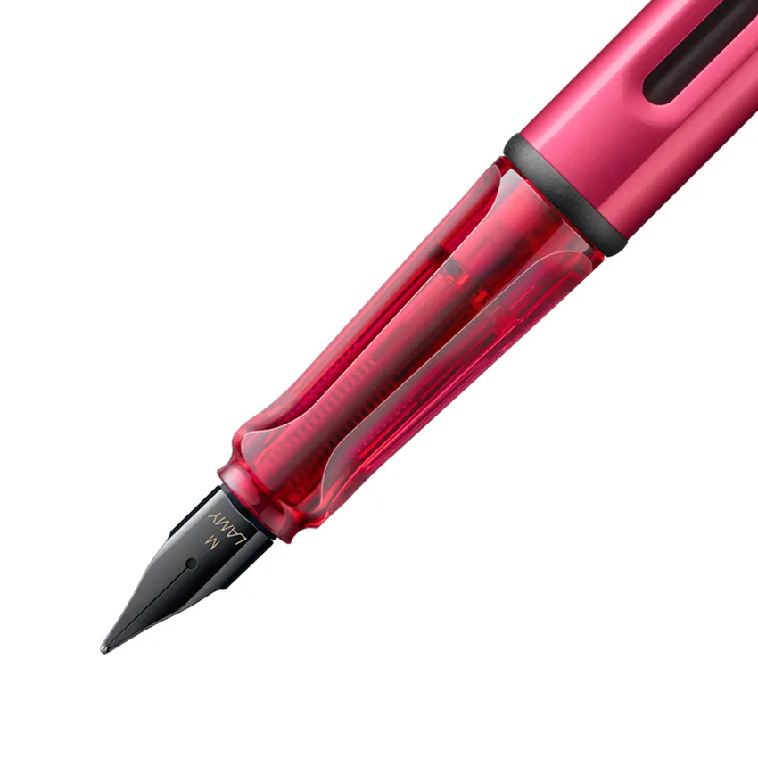 Lamy 0D9 Al-Star Fiery Fountain Pen Medium - Red