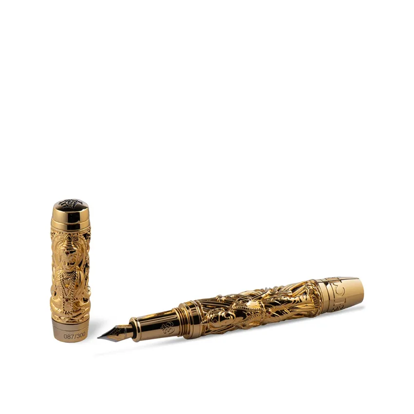 Noblia Limited Edition Lakshmi Gold Fountain Pen