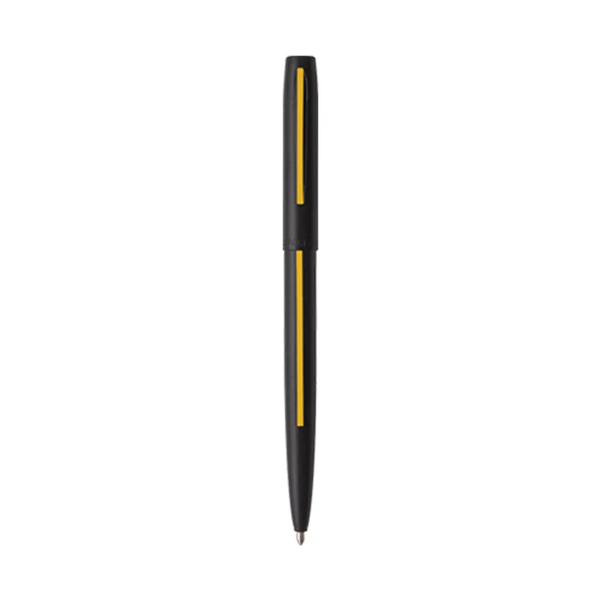Fisher Space Non-Reflective Cap-O-Matic Dispatcher Ballpoint Pen - Matte Black And Gold