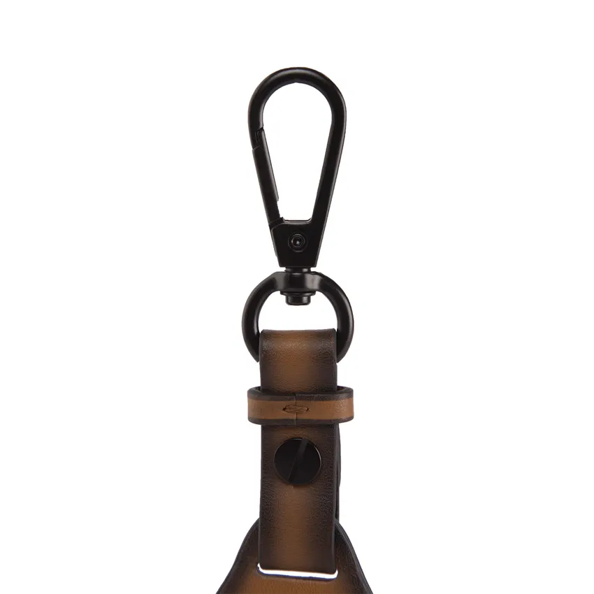 Lapis Bard Ducorium AirTag Holder  Cognac