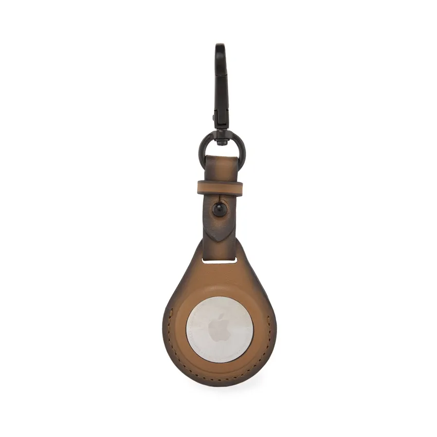 Lapis Bard Ducorium AirTag Holder  Cognac