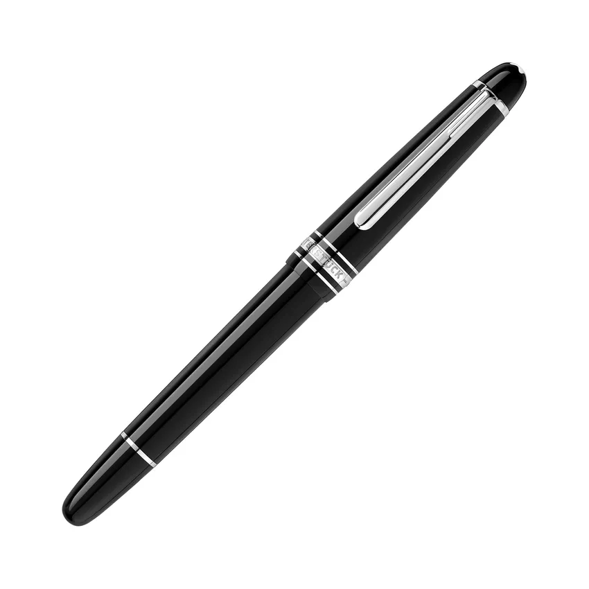 Montblanc 145 Meisterstuck Platinum Line Black Medium Fountain Pen