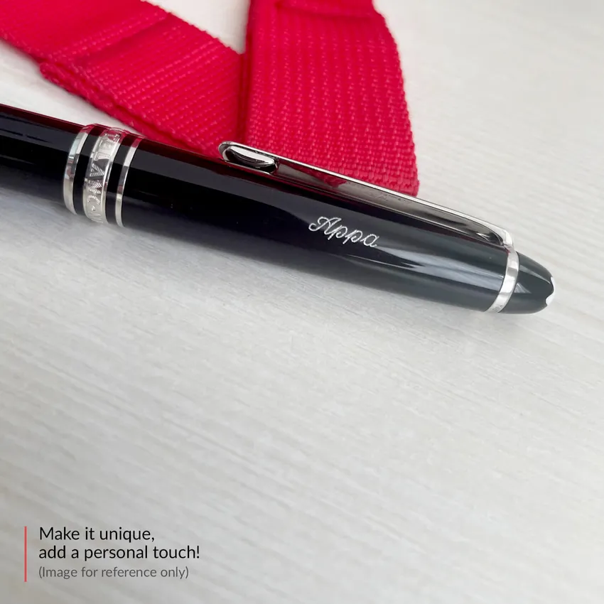 Montblanc MeisterstÃ¼ck 149 Medium Fountain Pen - Black With Platinum Trims